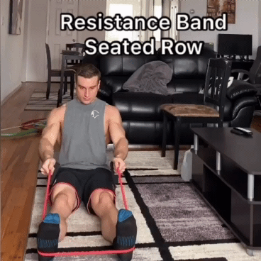 Resistance-Band-seated-Rows