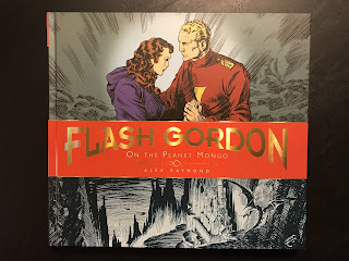 My copy of Flash Gordon: On the Planet Mongo (Sundays 1934-1937). The cover depicts Dale Arden and Flash Gordon.
