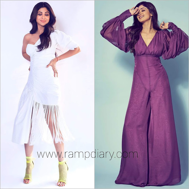 Shilpa Shetty in Two Looks