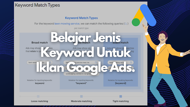 Belajar Jenis-Jenis Keyword Iklan Google Belajar Google Ads Gratis Tanpa Harus Ikut Kursus #5
