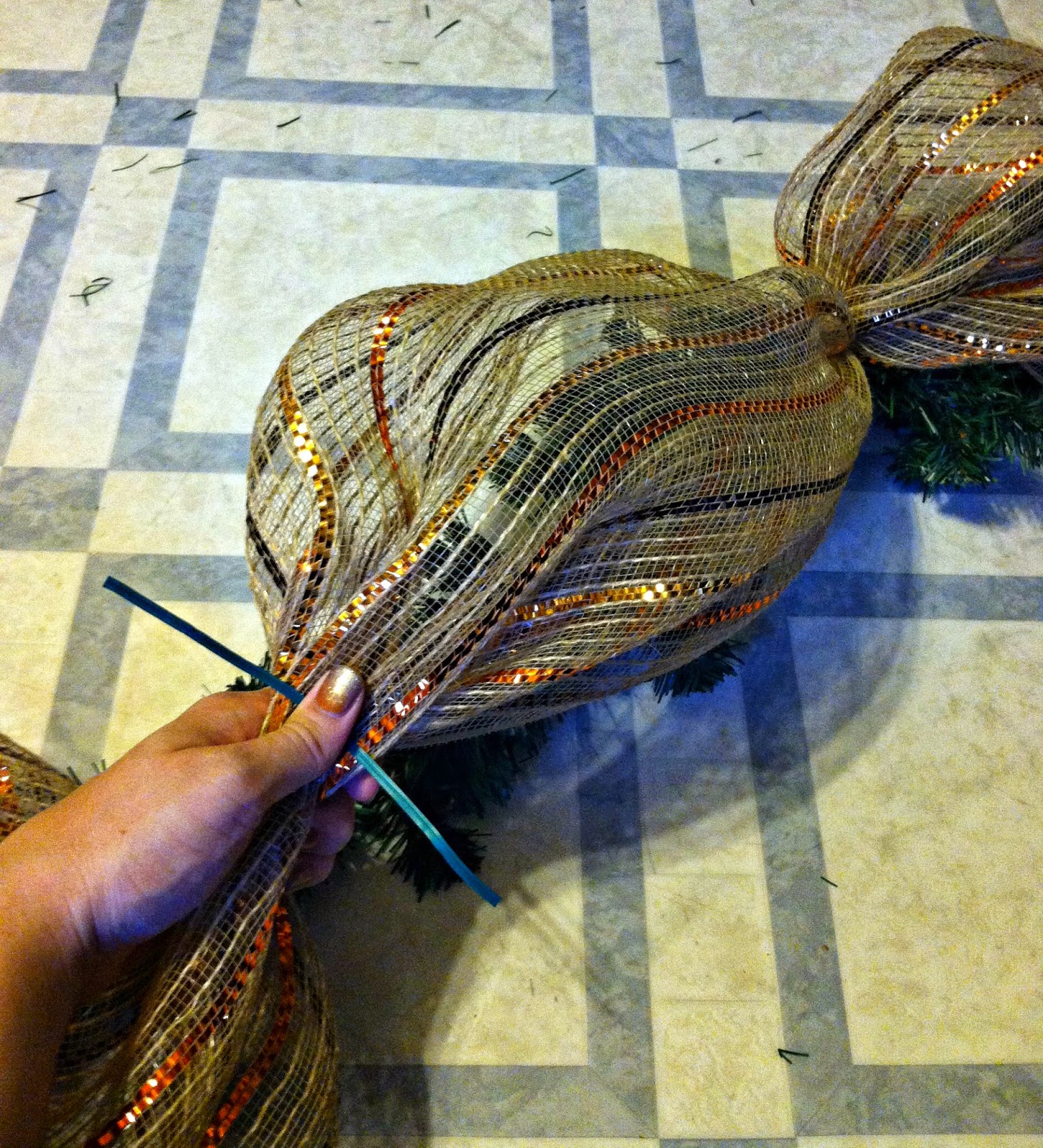 Mommykakes Fall Deco Mesh Garland