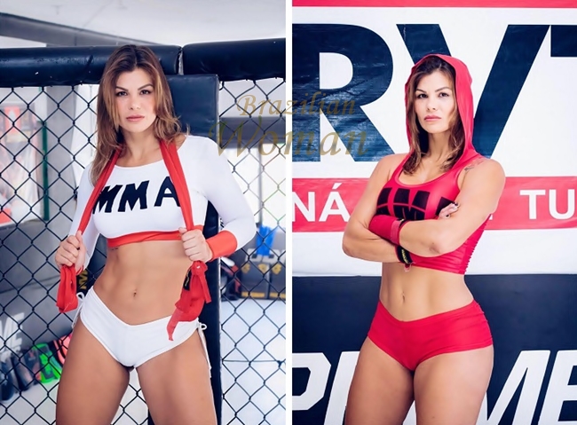 Jamila Sandora, musa do MMA e Vasco