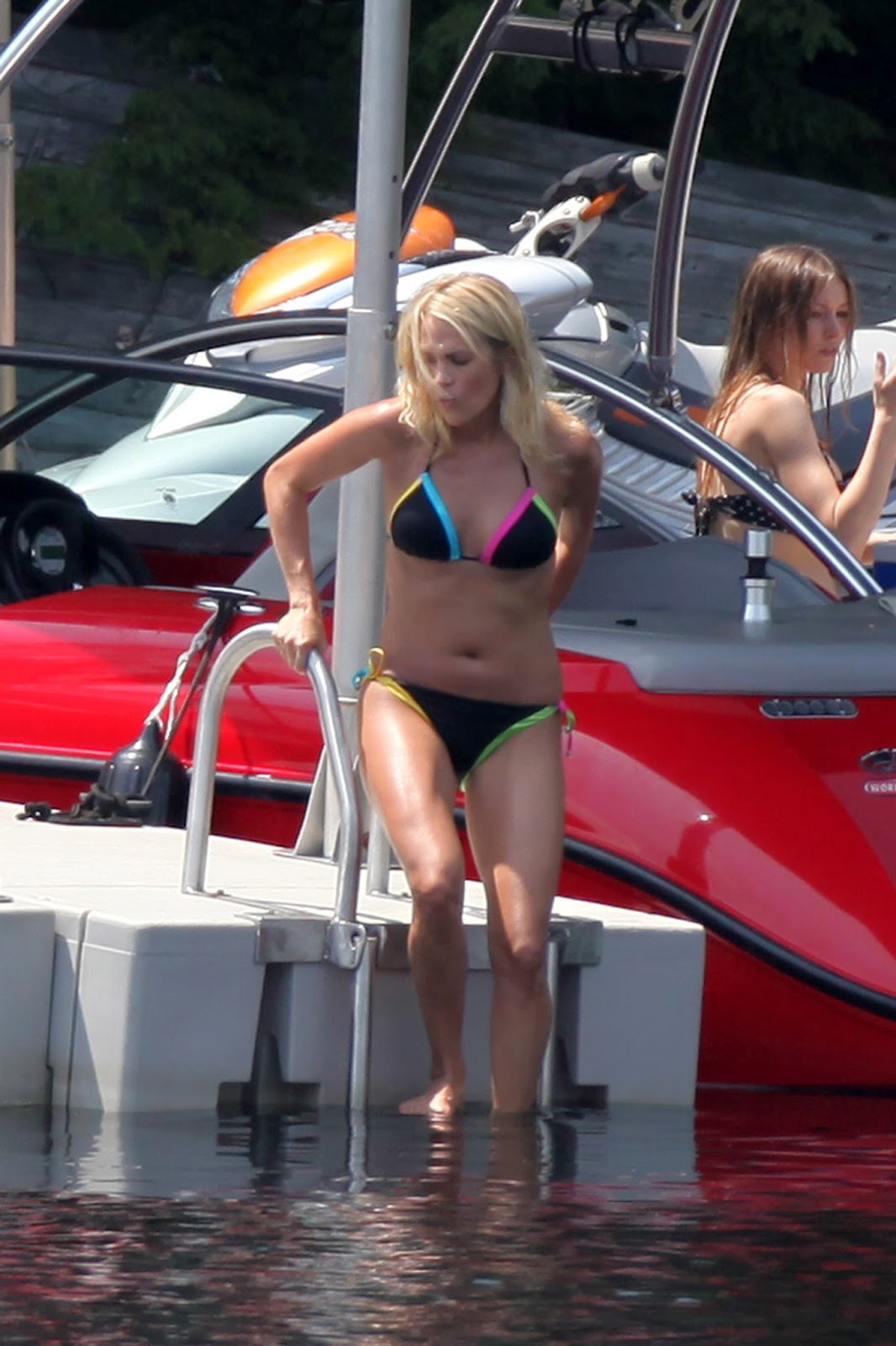 Carrie Underwood bikini.