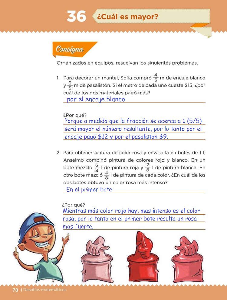 ¿Cuál es mayor? - Desafío 36 - Desafíos Matemáticos Quinto ...