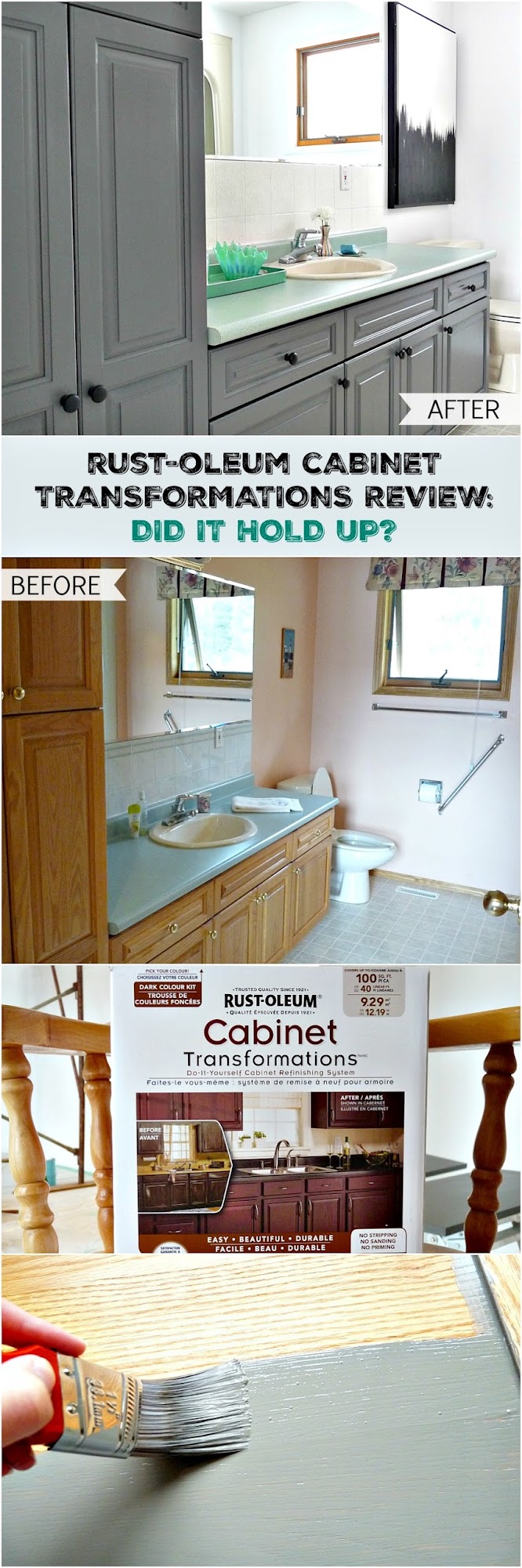 A Budget Friendly Bathroom Almost Two Years Laters What Held Up