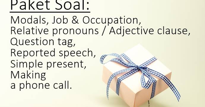 Paket Soal Bahasa Inggris Smk 11 Dimensi Bahasa Inggris