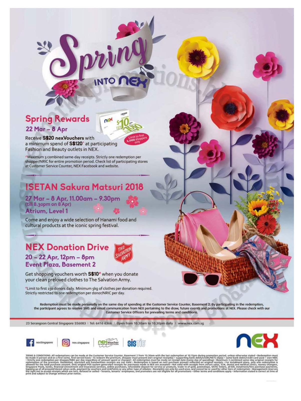 Nex Spring Promotion 22 March 2018 Supermarket Promotions