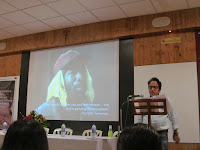 Rajat Chaudhuri delivering a keynote address