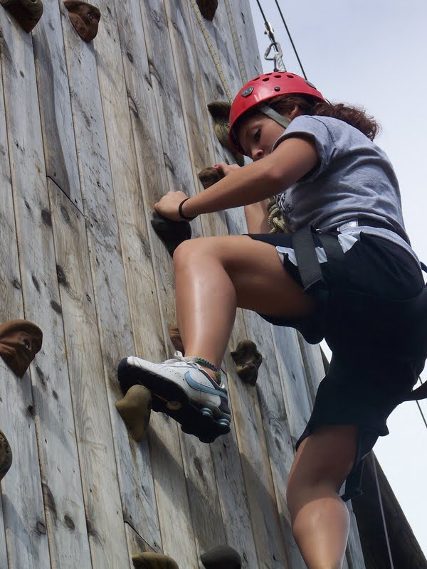 Summers of Pathways: Dangle Duo + Rockwall + Low Ropes = A Great Start ...