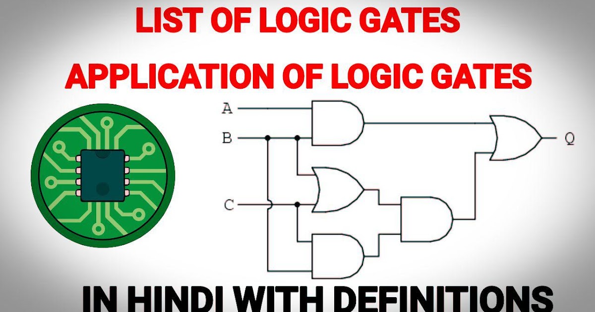 What is Logic Gates And Types Of Logic Gates In Hindi.?