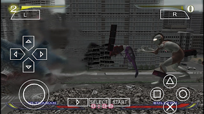 Ultraman Fighting Evolution Rebirth PPSSPP