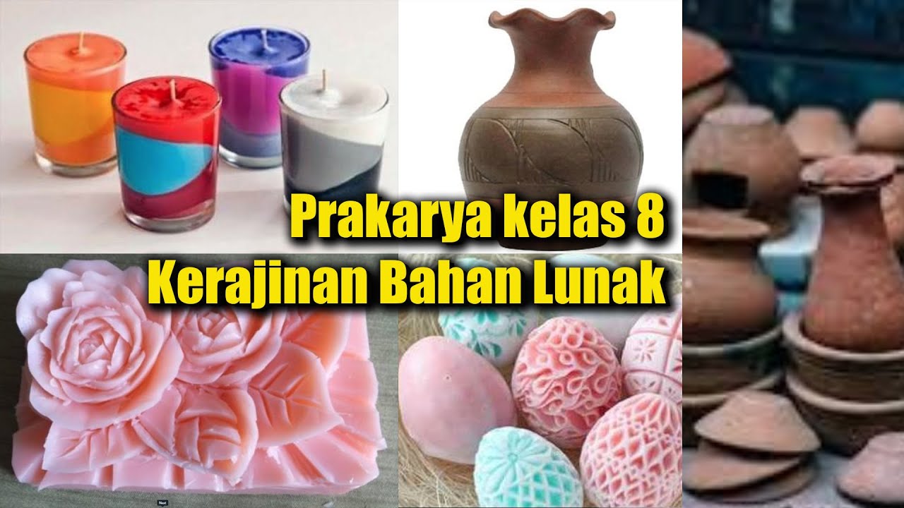 MATERI-3 KERAJINAN BAHAN LUNAK KELAS-8 - Media Pembelajaran Online Guru
