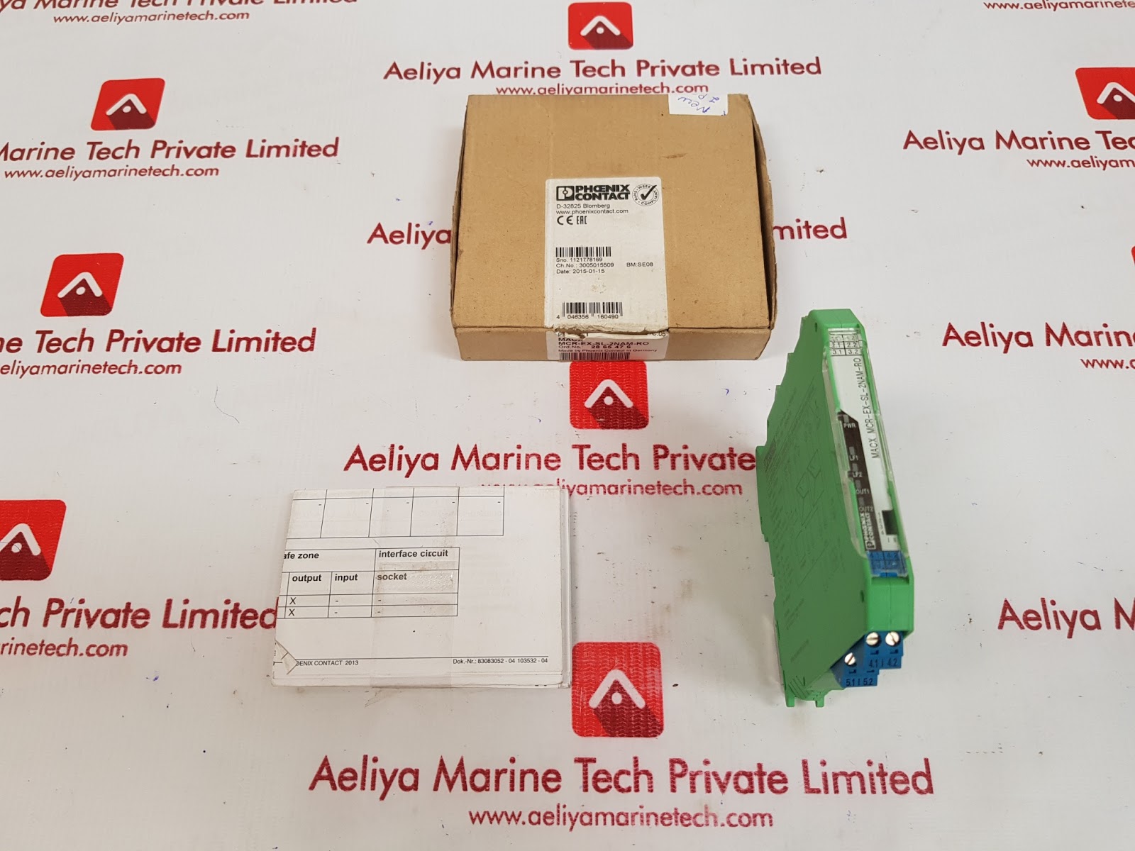 PHOENIX CONTACT MACX MCREXSL2NAMRO EXNAMURSWITCH AMPLIFIER