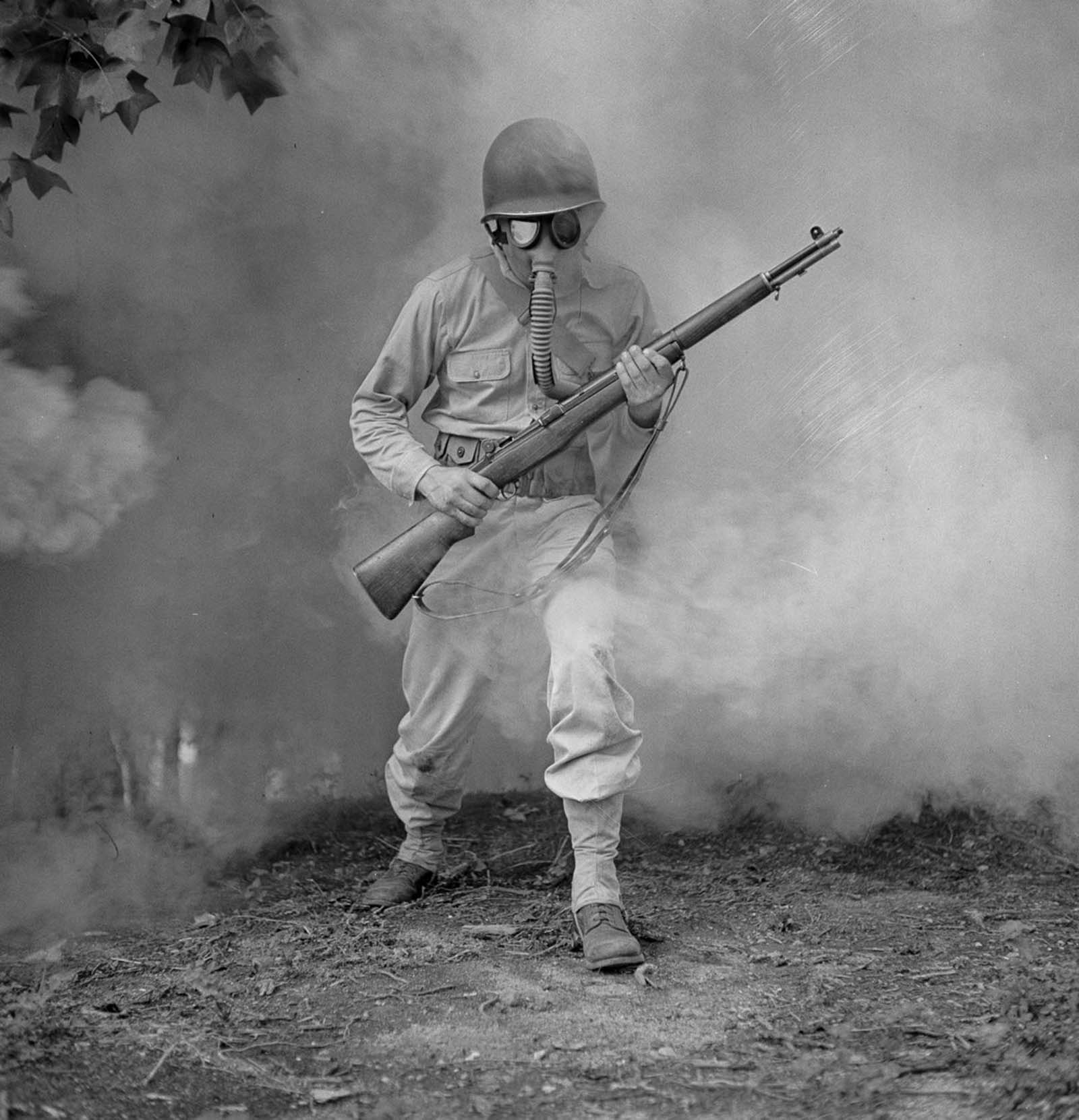 Training of new recruits photographs world war 2 George Camblair