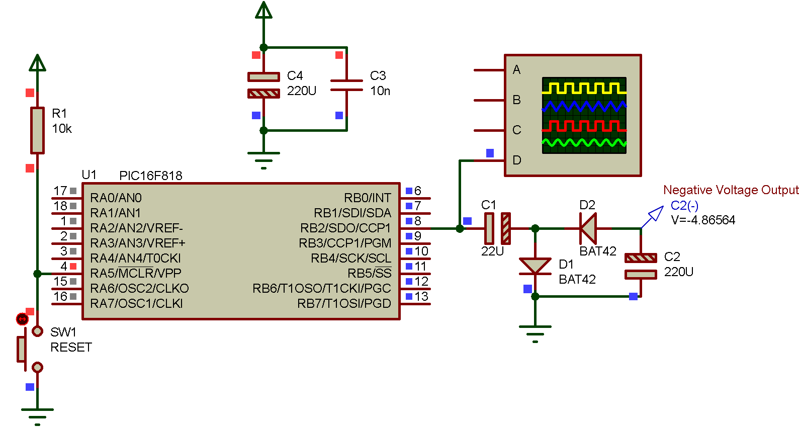 Learn Electronics and Embedded System Programming Creating A Negative