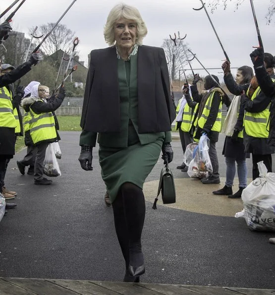 The Duchess of Cornwall visited Malmesbury Residents Association