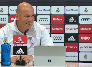 Zinedine Zidane en Conferencia de prensa RDP previa Real Madrid - Sevilla FC Copa del Rey