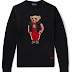 POLO RALPH LAUREN Bear-Intarsia Wool Sweater