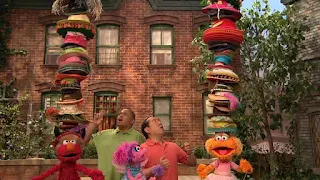 Alan, Chris, Abby Cadabby, Elmo, Zoe, Sesame Street Episode 4312 Elmo and Zoe's Hat Contest season 43