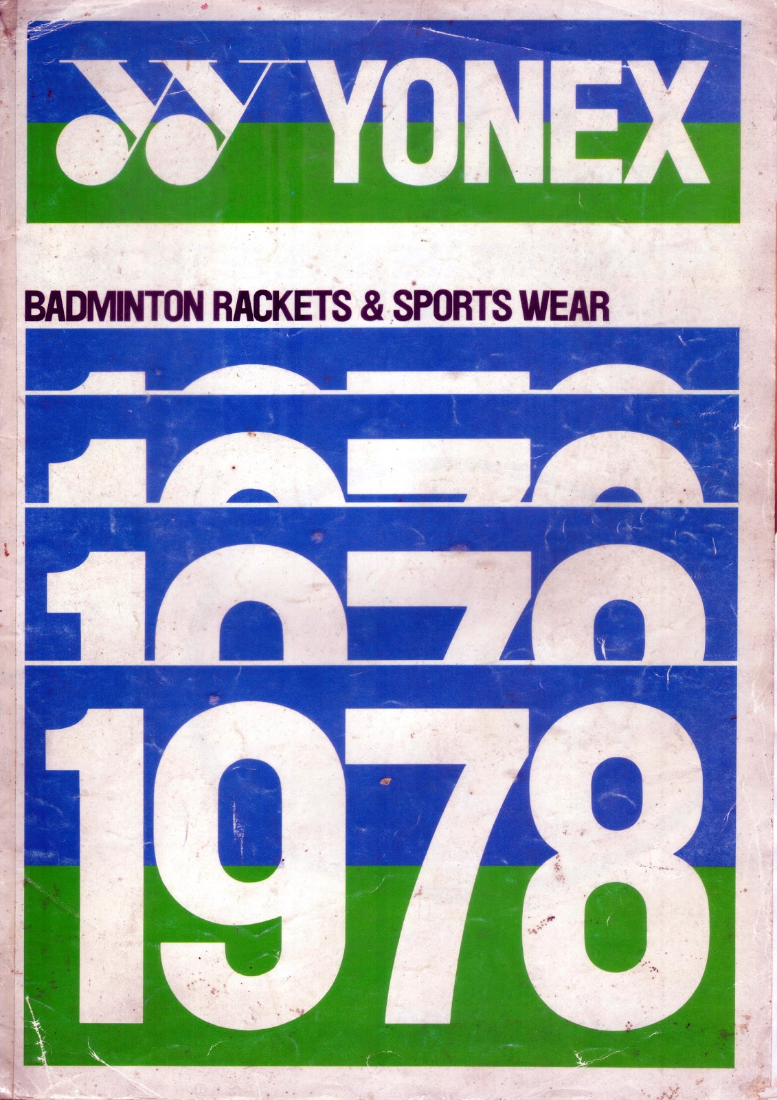 MynahBird's Badminton Archives Blog 1978 Yonex Badminton Catalogue