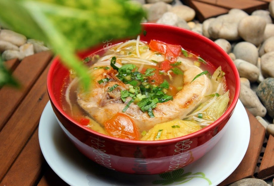 Canh Chua Vietnamese Sour Tamarind Soup Recipe