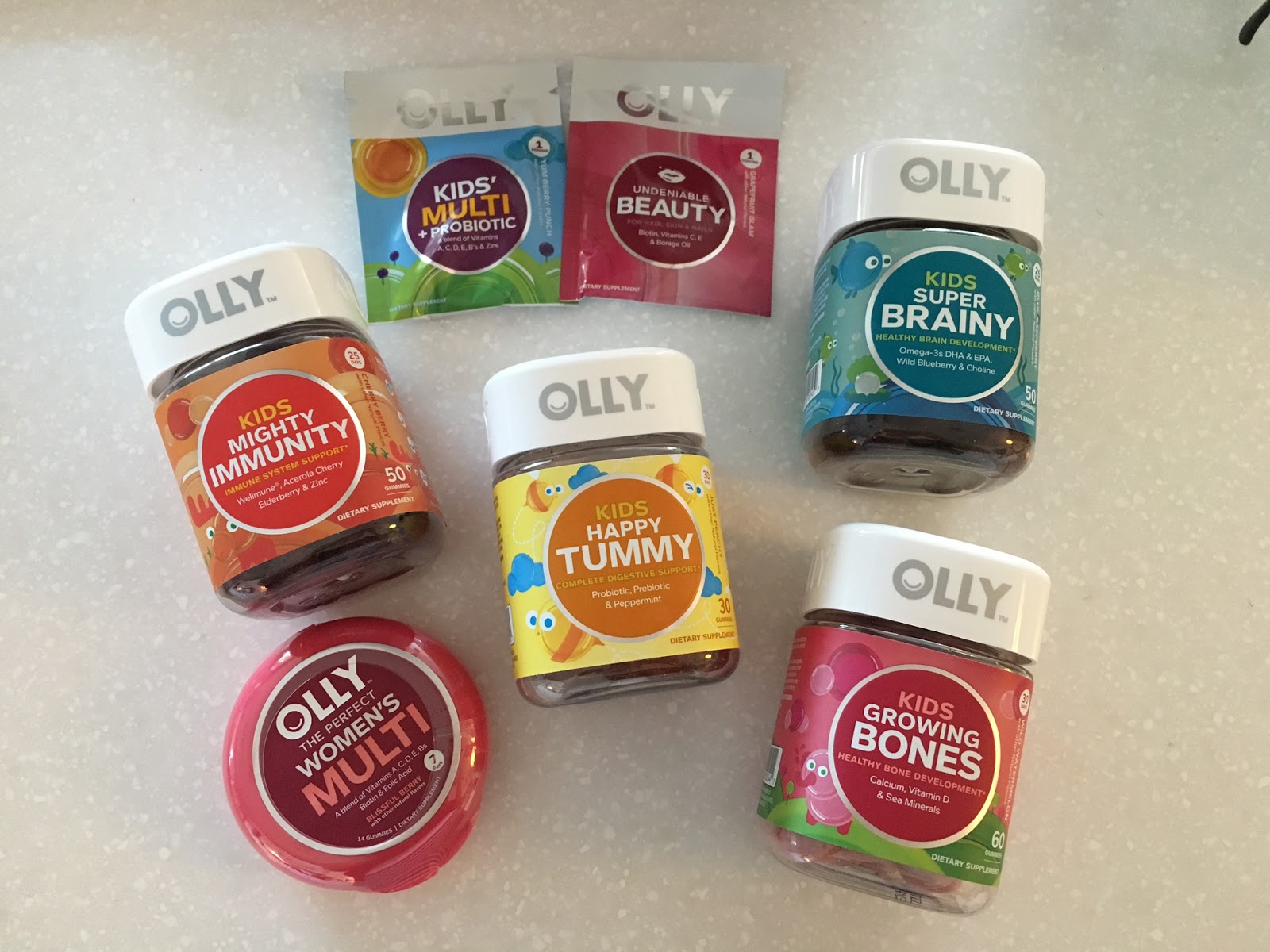 A Little Blueberry Stay Healthy with Olly Kids' Vitamins!