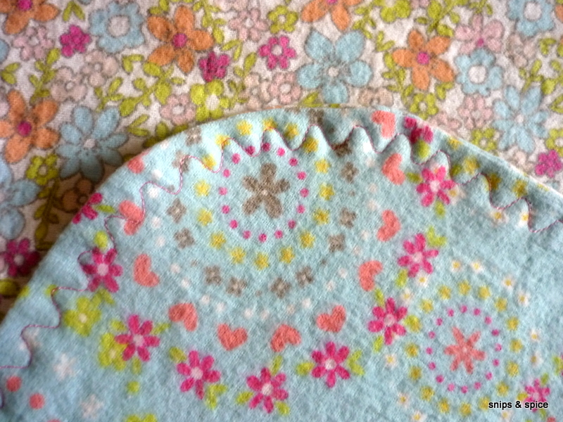 Snips & Spice The Flannel Receiving Blanket