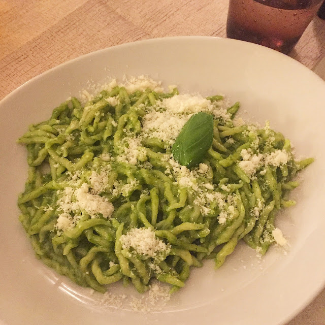 Ristorante Al Rustichello - Trofiette al pesto