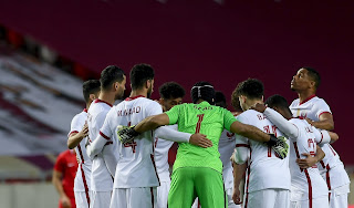 ملخص واهداف مباراة قطر واذربيجان (2-1) تصفيات كاس العالم