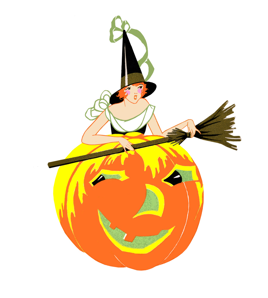 vintage witch clipart - photo #34