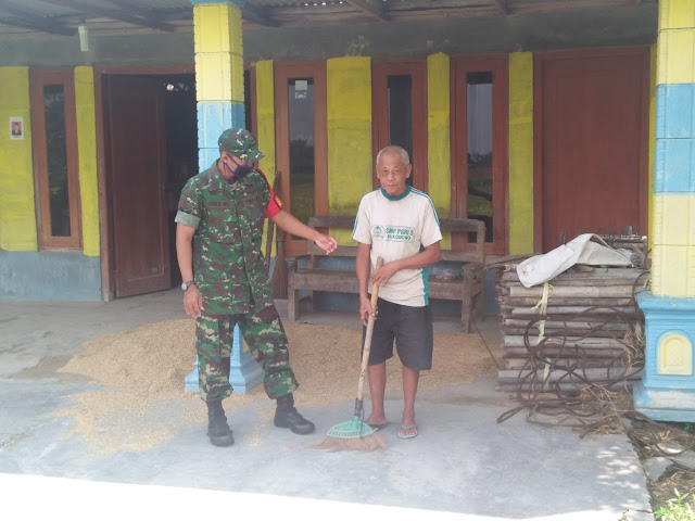 Komunikasi Sosial, Jaga Keakraban Babinsa Dengan Warga