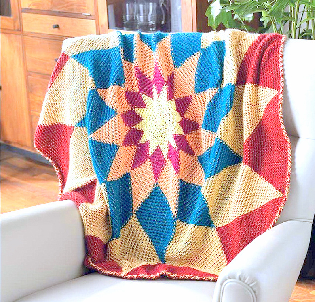 afghan blanket crochet pattern