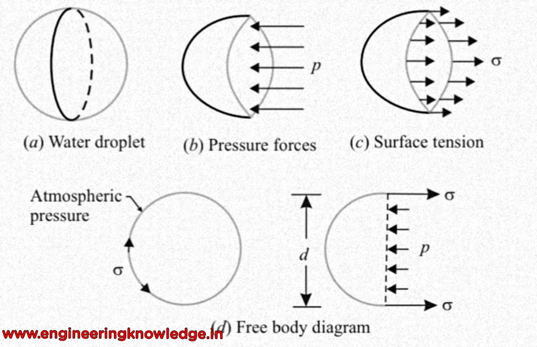 Surface tension capillarity Effects