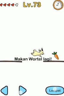 Level 73 : makan wortel lagi brain out