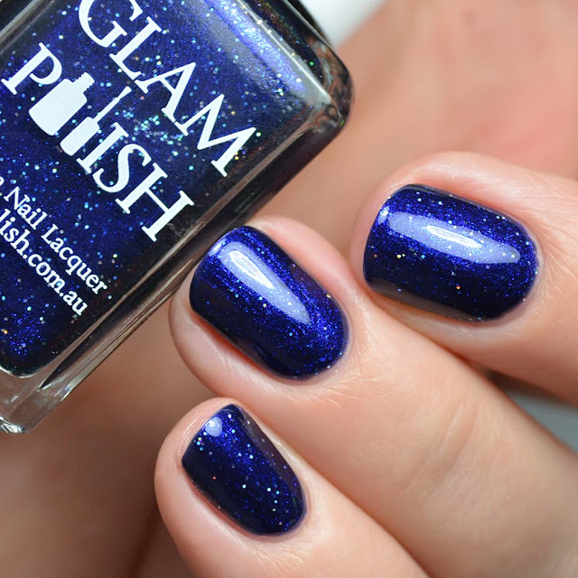 sapphire blue nail polish