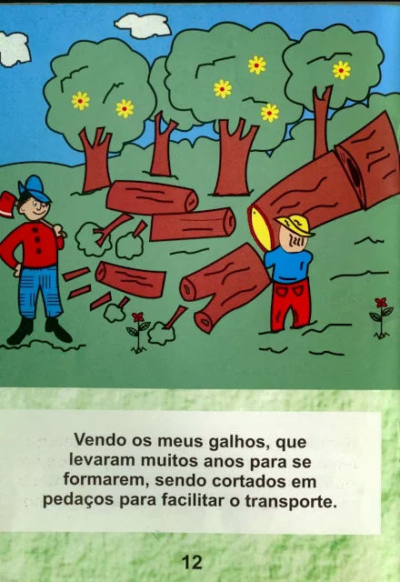 Livro A Árvore que não queria morrer