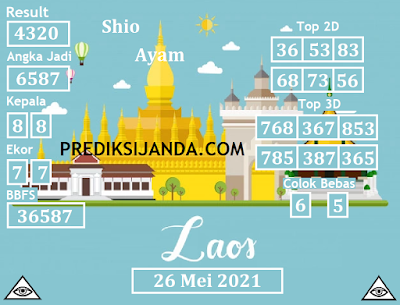 Kode Syair Laos 26 Mei 2021 Hari Rabu - Prediksi Janda Togel