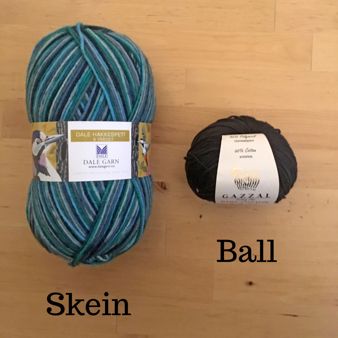 How to wind a hank of yarn into a ball