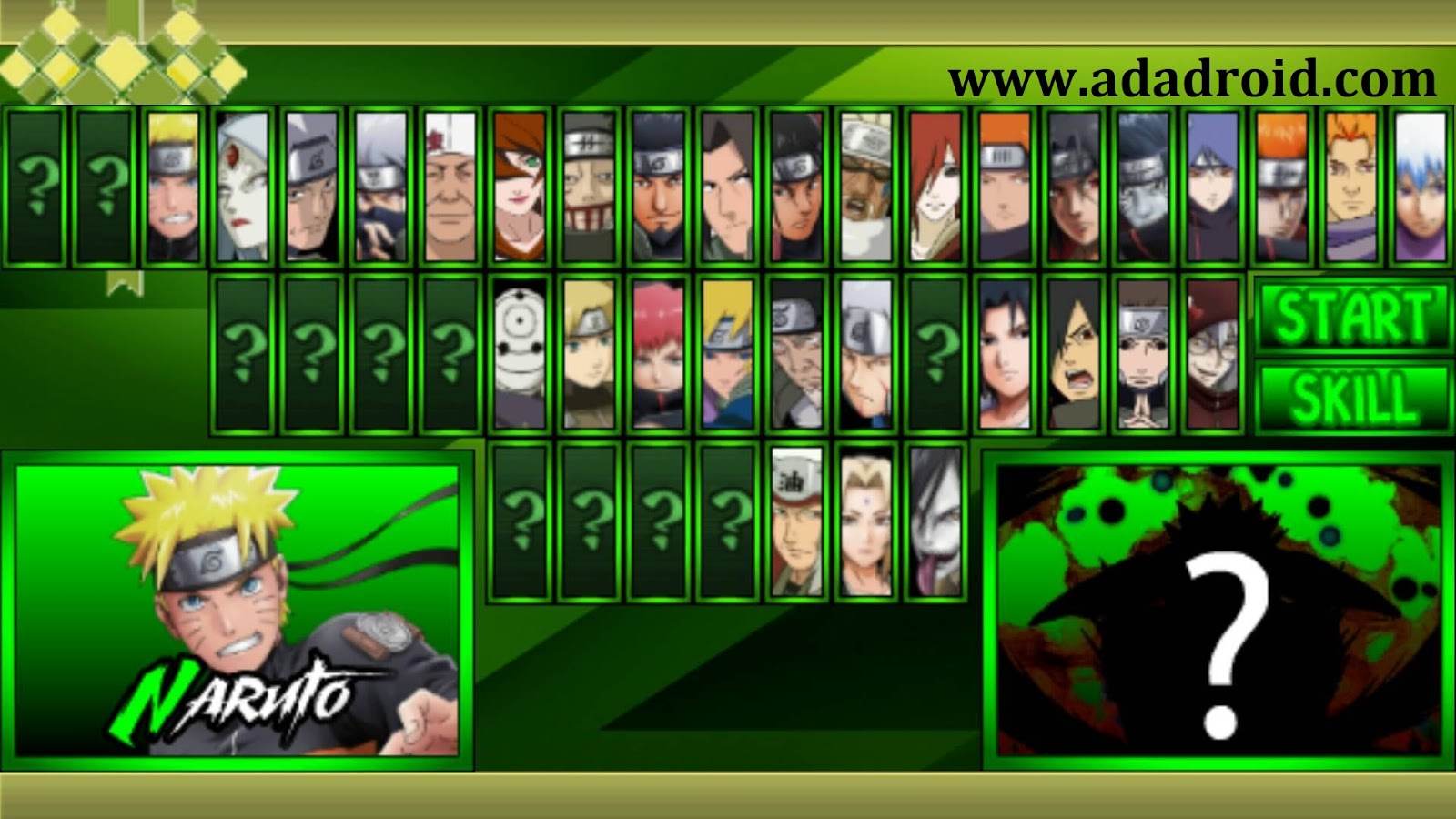 Naruto Senki Mod Apk Jurus Tak Terbatas Naruto Senki The Last Fixed V2 Mod Apk by AlFakih