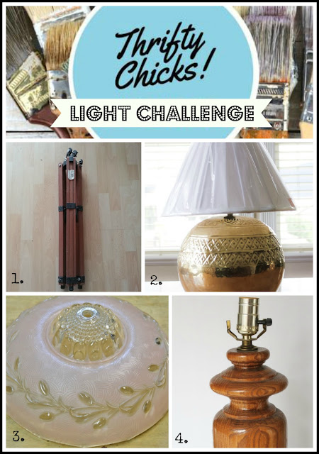 Thrifty Chicks Light Re-Use Challenge