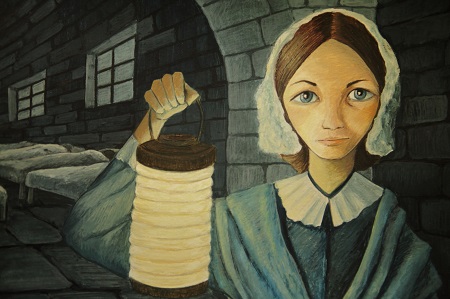 la dama de la lampara, Florence Nightingale, dama de la lámpara que ...