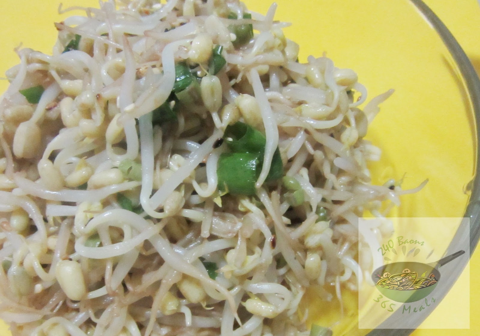 Easy Bulgogi with Bean Sprouts Banchan