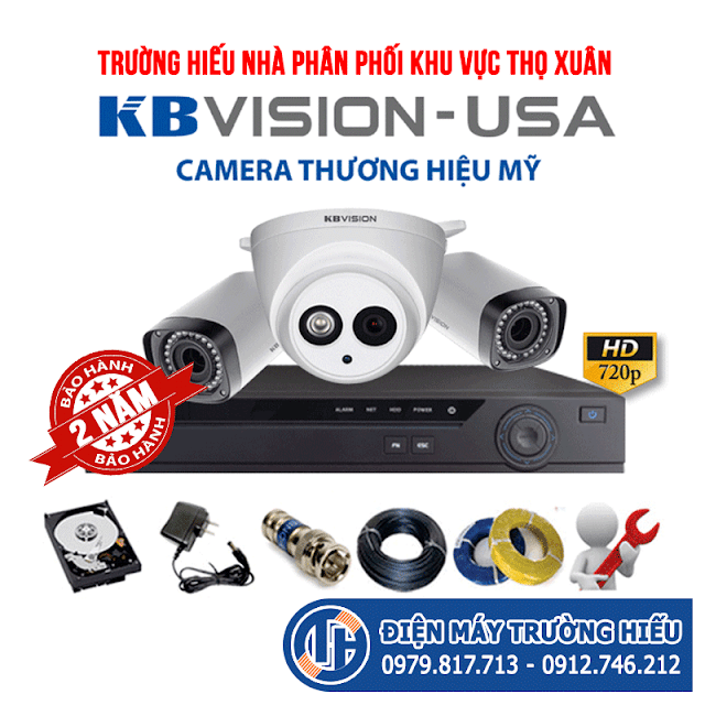 thi cong lap camera kbvision tho xuan thanh hoa gia re bao hanh 2 nam