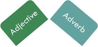 adjektiva, adverbia, linking verb, modifier