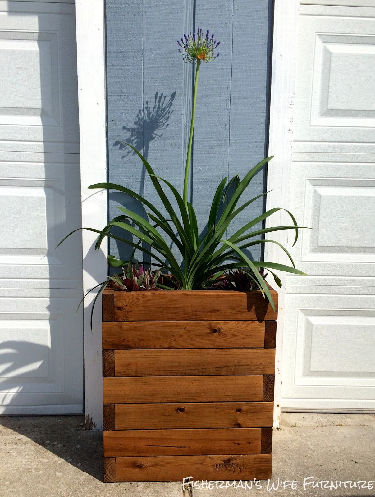 Fisherman's Wife Furniture DIY Restoration Hardware Planter Tutorial