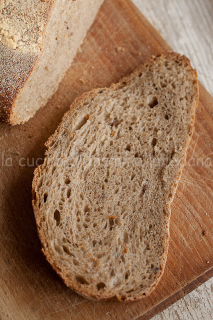 pane alla farina multicereali con lievito naturale