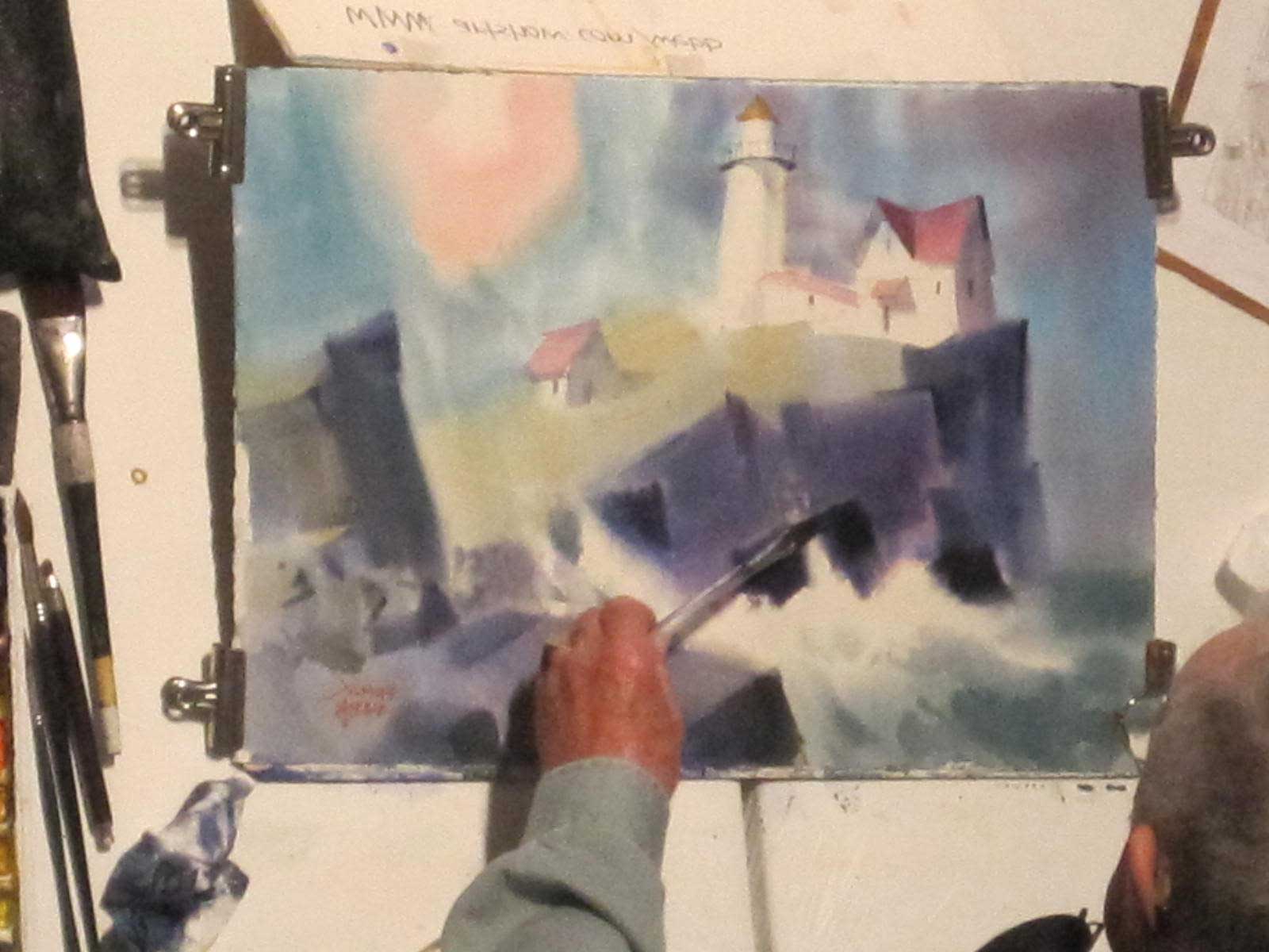 An Artist.....: Frank Webb Workshop