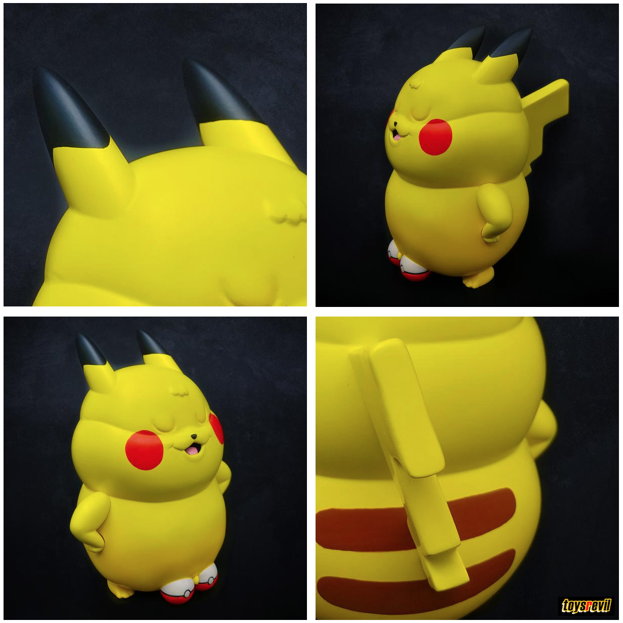 5 Pokemon Fanart Supreme Hypebeast Figurines- Pikachu Hoodie