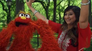 Murray talks with Pooja Narang about Bollywood Dance. Sesame Street Episode 4321 Lifting Snuffy season 43