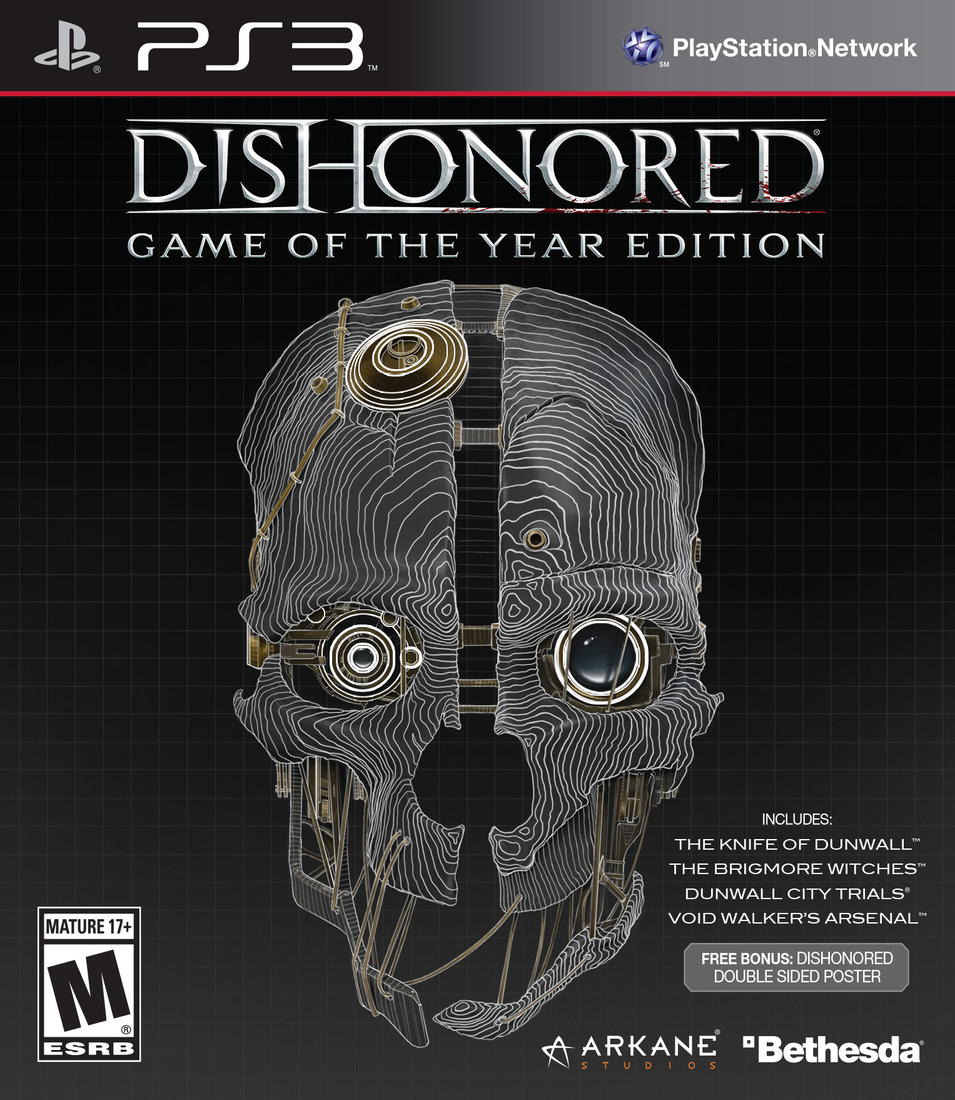 Computer Software Dishonored Game Of The Year Full Version PC Game Computer Software Dishonored Game Of The Year Full Version PC Game